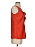 The Limited 100% Polyester Orange Sleeveless Blouse Size XS - photo 4