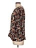 Masai Black 3/4 Sleeve Blouse Size L - photo 5