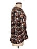 Masai Black 3/4 Sleeve Blouse Size L - photo 4