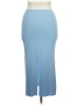 Unbranded Solid Blue Formal Skirt Size XL - photo 2