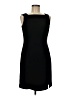 Virgo Petite 100% Polyester Solid Black Cocktail Dress Size 6 (petite) - photo 1