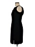 Virgo Petite 100% Polyester Solid Black Cocktail Dress Size 6 (petite) - photo 5