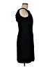 Virgo Petite 100% Polyester Solid Black Cocktail Dress Size 6 (petite) - photo 4