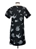 Assorted Brands 100% Cotton Graphic Black Casual Dress Size S - photo 2
