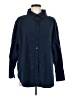 Set Solid Blue Long Sleeve Button-Down Shirt Size M - photo 1