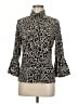 Ninety Black 3/4 Sleeve Blouse Size M - photo 1
