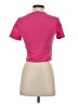 Zara Pink Short Sleeve Turtleneck Size S - photo 2