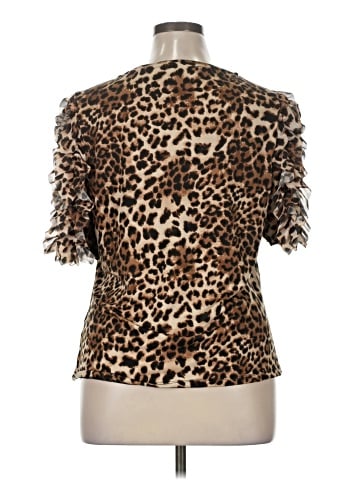 a...love story Short Sleeve Blouse (view 2)
