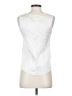 Giada Forte 100% Viscose White Sleeveless Blouse Size XS (0) - photo 2