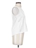 Giada Forte 100% Viscose White Sleeveless Blouse Size XS (0) - photo 4