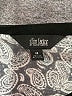 Investments Paisley Silver Long Sleeve Blouse Size XL - photo 7