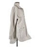 Banana Republic 100% Polyester Gray Coat Size M - photo 4