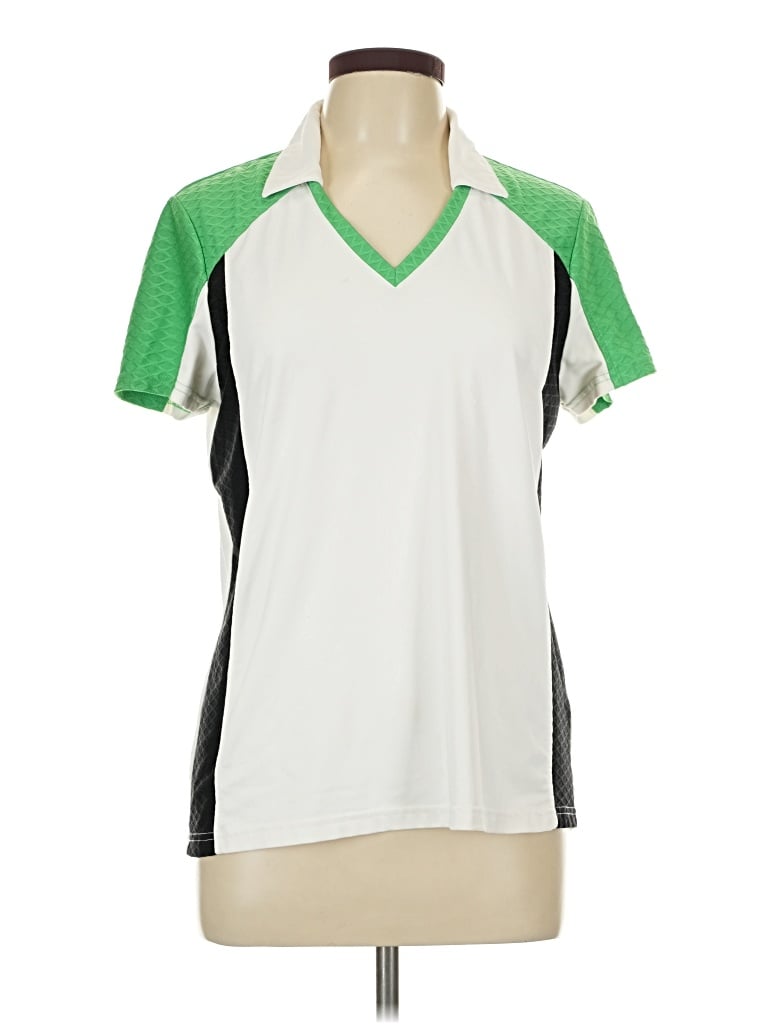 Pre-owned Izod Active T-shirt In Green