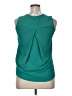 Blue Sand Teal Sleeveless Blouse Size XL - photo 2