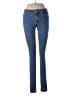 Zara Basic Hearts Blue Jeans Size 2 - photo 1