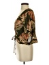 Garage Brown 3/4 Sleeve Blouse Size S (estimated) - photo 5