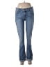 7 For All Mankind Hearts Blue Jeans Size 28 waist - photo 1
