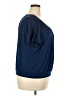 Shein Curve Blue Short Sleeve Top Size 3X - photo 4