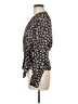 Bailey 44 100% Polyester Black Long Sleeve Blouse Size 8 - photo 5