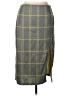 ASOS Plaid Gray Casual Skirt Size 12 - photo 1