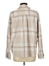 Member's Mark Plaid Tan Long Sleeve Button-Down Shirt Size L - photo 2