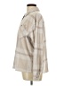 Member's Mark Plaid Tan Long Sleeve Button-Down Shirt Size L - photo 5