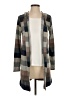 Truself Plaid Gray Cardigan Size S - photo 1