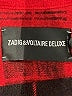 Zadig & Voltaire Plaid Red Pullover Sweater Size M - photo 7