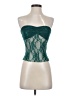 Shein Teal Tube Top Size 4 - photo 1