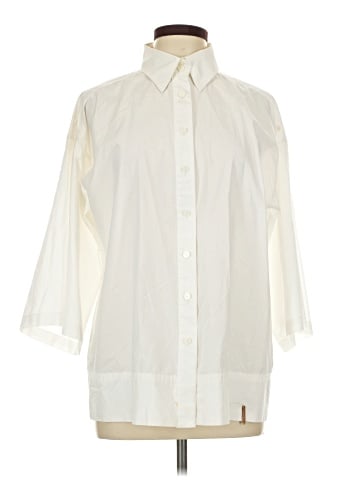 MICHAEL Michael Kors 3/4 Sleeve Button-Down Shirt (view 1)