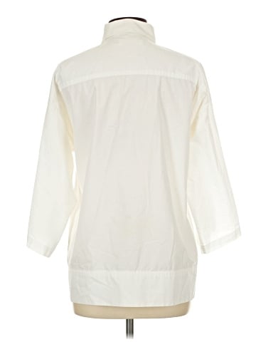 MICHAEL Michael Kors 3/4 Sleeve Button-Down Shirt (view 2)
