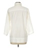 MICHAEL Michael Kors 100% Cotton Ivory 3/4 Sleeve Button-Down Shirt Size L - photo 2