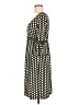 Max Studio Polka Dots Black Ivory Casual Dress Size M - photo 5