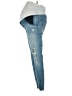 Isabel Maternity Color Block Blue Jeans Size 00 - photo 5