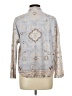Unbranded Paisley Silver Long Sleeve Blouse Size L - photo 2