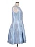 Tommy Hilfiger 100% Polyester Stripes Blue Casual Dress Size 14 - photo 4