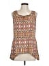 AB Studio Orange Sleeveless Blouse Size L - photo 1