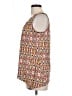 AB Studio Orange Sleeveless Blouse Size L - photo 5
