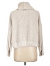 Hippie Rose 100% Polyester Ivory Turtleneck Sweater Size L - photo 2