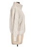 Hippie Rose 100% Polyester Ivory Turtleneck Sweater Size L - photo 4