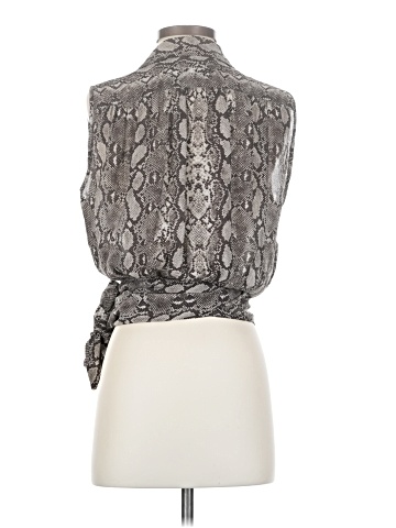 Michael Kors Sleeveless Silk Top (view 2)
