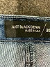Just Black Chevron-herringbone Blue Jeans Size 30 waist - photo 7
