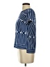 Trina Turk 100% Polyester Blue Short Sleeve Blouse Size 2 - photo 5