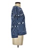 Trina Turk 100% Polyester Blue Short Sleeve Blouse Size 2 - photo 4