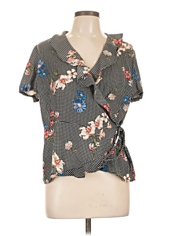 Sugar High Short Sleeve Blouse (view 1)