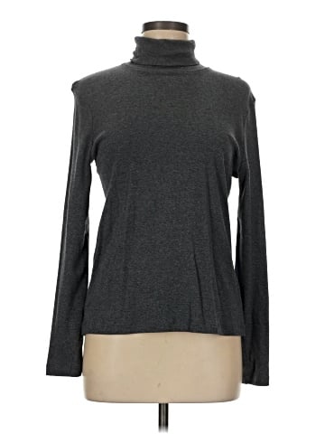 Jones New York Signature Long Sleeve Turtleneck (view 1)