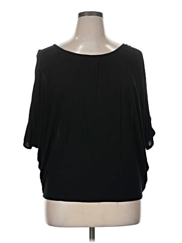 August Silk 3/4 Sleeve Top (view 1)