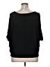 August Silk Black 3/4 Sleeve Top Size XL - photo 2