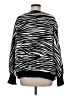 Umgee Animal Print Black Pullover Sweater Size M - photo 2