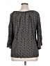 Max Studio 100% Rayon Gray 3/4 Sleeve Blouse Size XL - photo 2